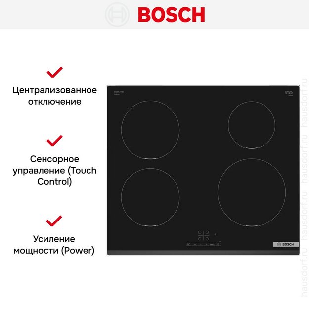 Индукционная варочная панель Bosch PIE 631BB5E в Тюмени (preview 6)