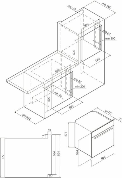 Духовой шкаф Graude BM 60.3 W в Тюмени (preview 2)
