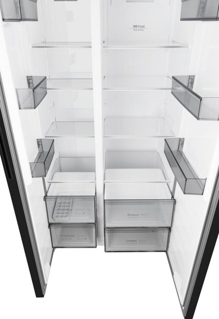 Отдельностоящий холодильник с инвертором Weissgauff WSBS 550 Built-in NoFrost Inverter Black в Тюмени (preview 9)