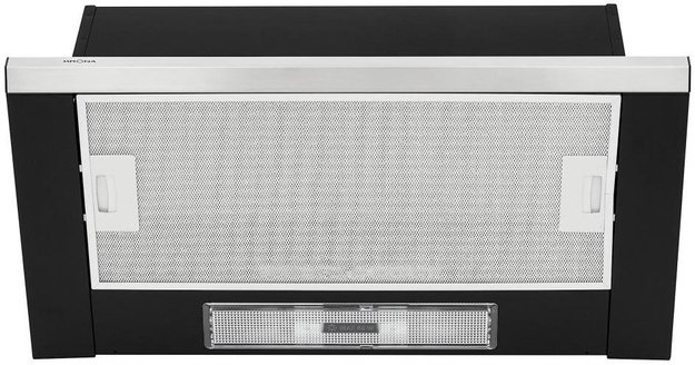 Вытяжка Krona Kamilla slim 600 black/inox (2 мотора) в Тюмени (preview 1)