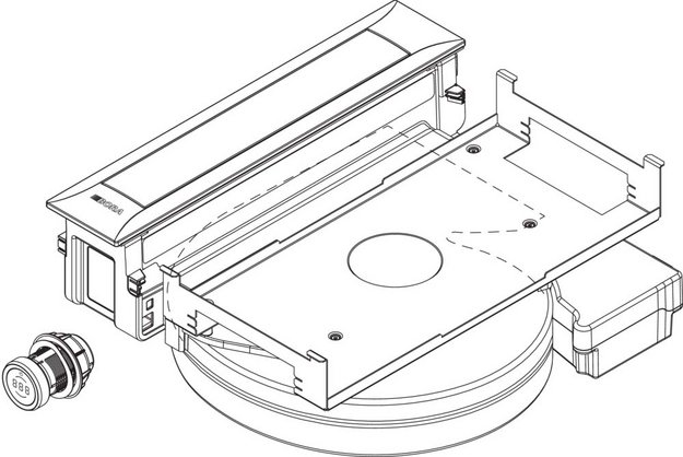Варочная панель с вытяжкой и установочным комплектом BORA PKAS3FIT (1x PKAS3, 1x PKFI3, 1x PKT3, 1x EFBV90, 1x EF375, 1x EFV) в Тюмени (preview 13)
