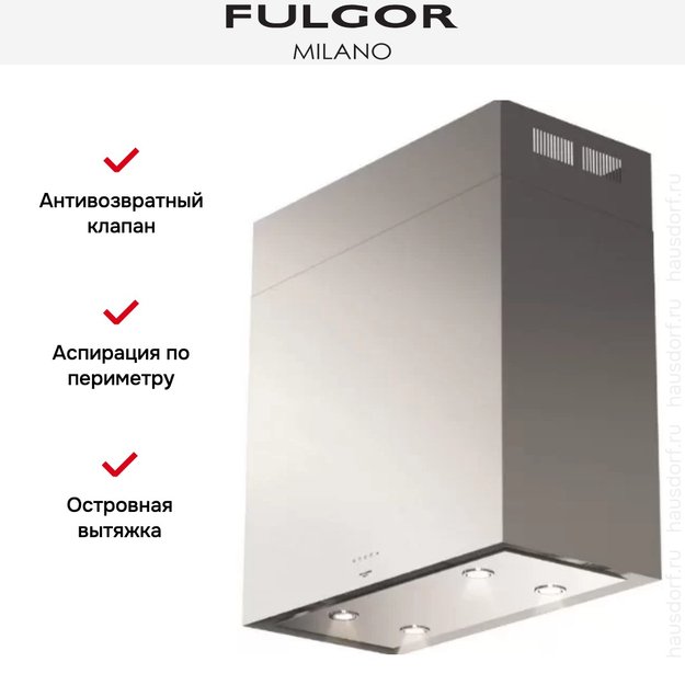 Вытяжка Fulgor Milano FCHI 900 X в Тюмени (preview 3)
