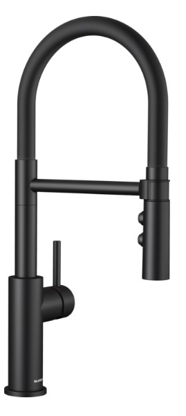 Смеситель Blanco CATRIS-S Flexo 525793 Silgranit матовый черный в Тюмени (preview 1)