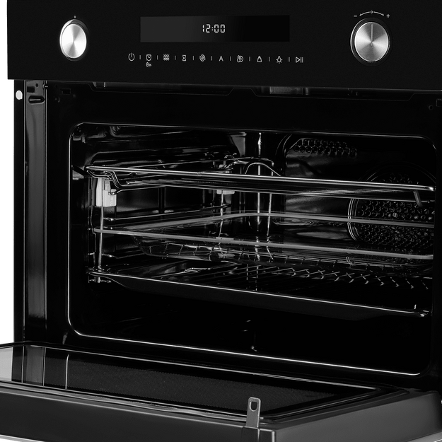 Компактный духовой шкаф с СВЧ Maunfeld MCMO5015MFB в Тюмени (preview 4)