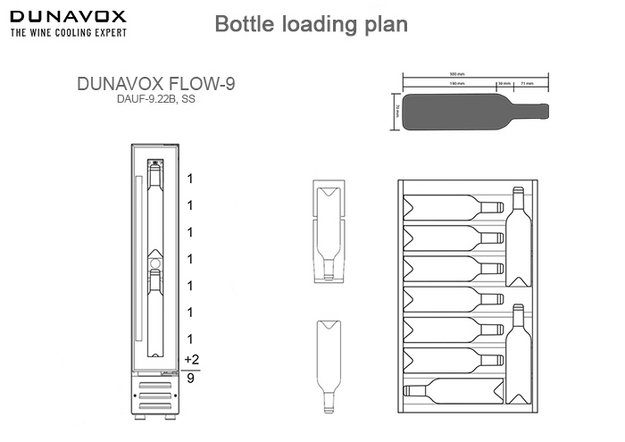 Встраиваемый винный шкаф Dunavox DAUF-9.22C в Тюмени (preview 1)