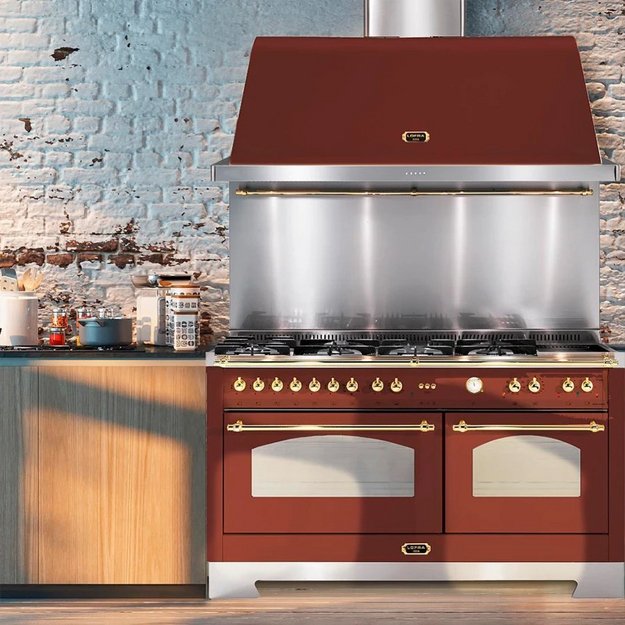 Вытяжка Lofra DOLCEVITA 150 RED BURGUNDY & BRASS в Тюмени (preview 3)