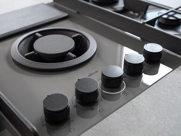 Варочная панель с вытяжкой Elica NIKOLATESLA FLAME EVO BL/A/88 в Тюмени (preview 3)