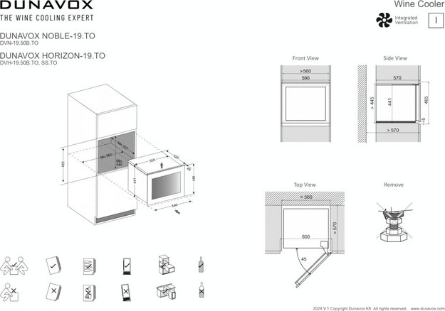 Встраиваемый винный шкаф Dunavox DVH-19.50MB.TO в Тюмени (фото 12) Встраиваемый винный шкаф Dunavox DVH-19.50MB.TO в Тюмени (preview 12)
