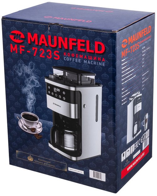 Кофеварка Maunfeld MF-723S в Тюмени (preview 10)