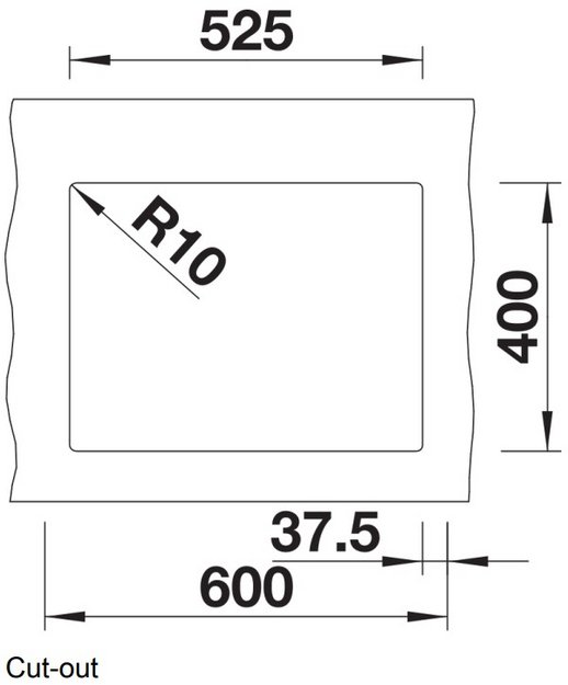 Мойка BLANCO SUBLINE 340/160-U Silgranit серый беж, чаша слева в Тюмени (preview 3)