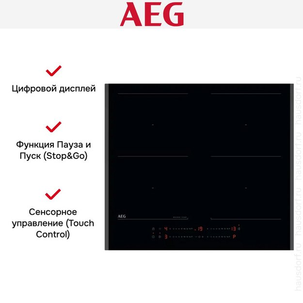 Варочная панель AEG TO64IM00FB в Тюмени (preview 6)