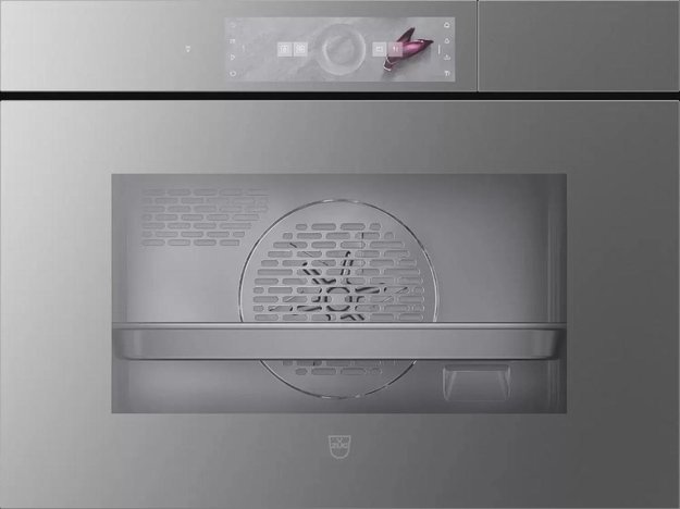 Встраиваемый паровой шкаф V-Zug CombiSteamer V6000 AutoDoor 45 CS6T-23043 платина в Тюмени (preview 1)