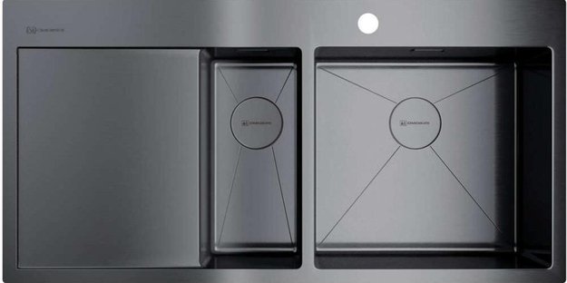 Мойка Omoikiri AKISAME 100-2 GM-R крыло слева в Тюмени (preview 1)