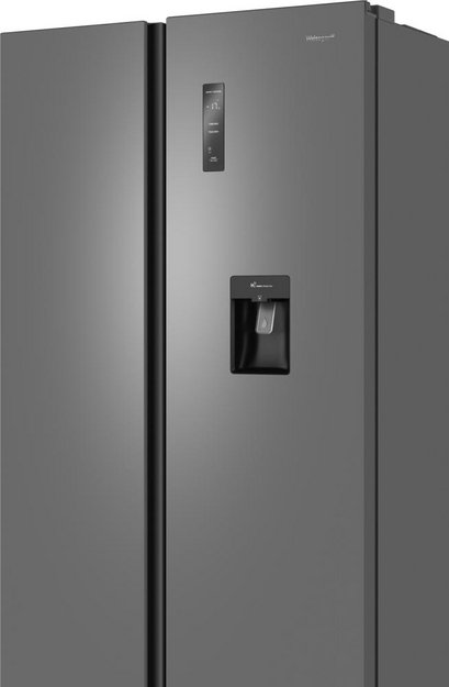 Отдельностоящий холодильник с инвертором и подачей воды Weissgauff WSBS 590 Inverter NoFrost Water Dispenser Grey в Тюмени (preview 7)