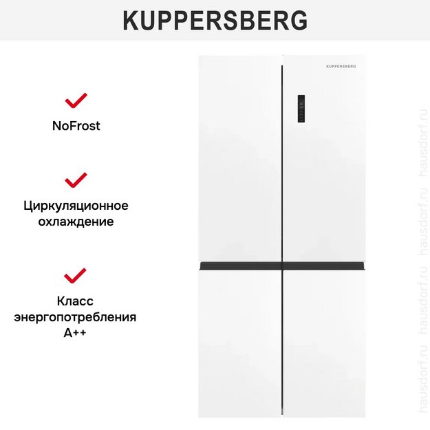 Холодильник Kuppersberg NFFD 186 WG в Тюмени (preview 3)