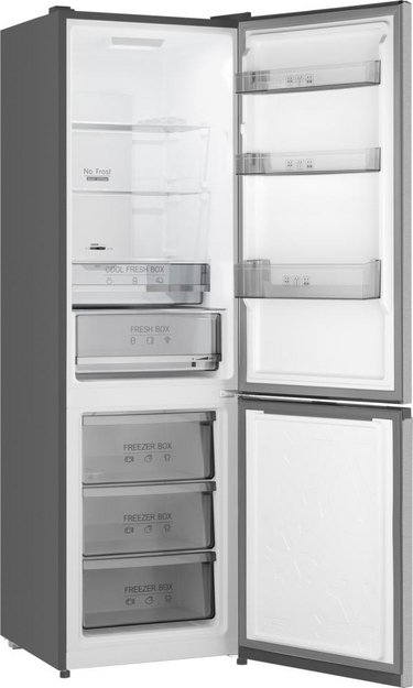 Отдельностоящий холодильник с инвертором Weissgauff WRK 2000 Total NoFrost Inverter Inox в Тюмени (preview 5)