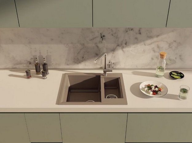 Мойка Omoikiri SAKAIME 60-2-BE в Тюмени (preview 3)