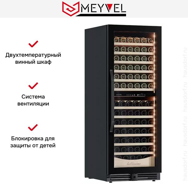 Винный шкаф Meyvel MV141PRO-KBT2 в Тюмени (preview 18)