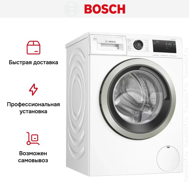 Стиральная машина Bosch WAU28Q10PL в Тюмени (preview 8)