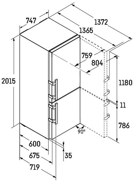 Холодильник Liebherr CNsdd 775i Prime NoFrost в Тюмени (preview 10)
