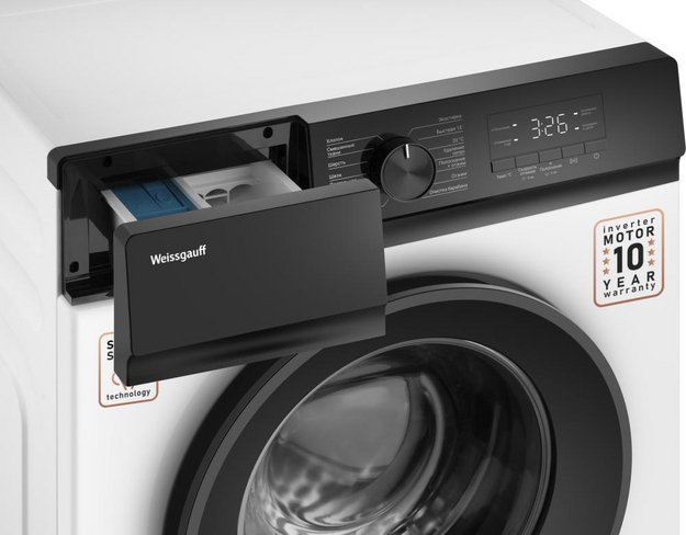 Стиральная машина Weissgauff WM 39106 Inverter Steam в Тюмени (preview 7)