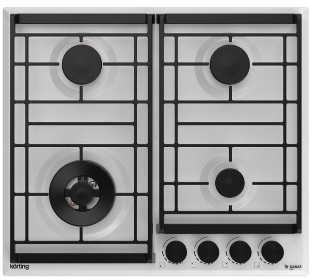 Газовая варочная панель Korting HG 6302 CTW в Тюмени (preview 1)