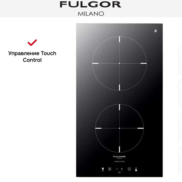 Варочная панель Fulgor Milano CH 302 ID TC BK в Тюмени (preview 6)