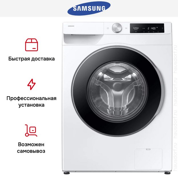 Стиральная машина Samsung WW90DG6U34LELP в Тюмени (preview 14)