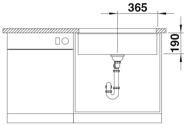 Мойка Blanco ROTAN 700-U Silgranit алюметаллик в Тюмени (preview 5)