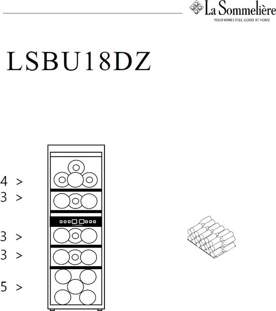 Винный шкаф La Sommeliere LSBU18DZ в Тюмени (preview 5)