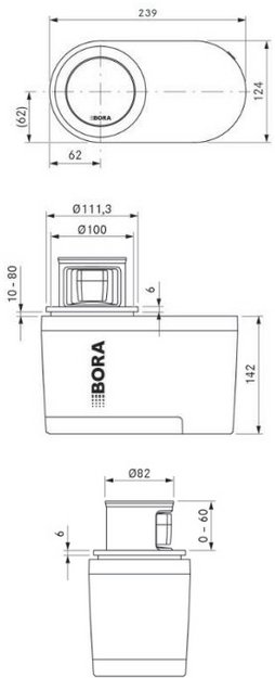 Встраиваемый вакуумный упаковщик BORA QVACSS в Тюмени (preview 7)
