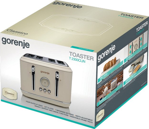 Тостер Gorenje T2300CLIN в Тюмени (preview 7)