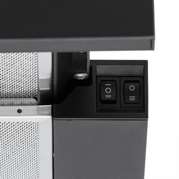 Встраиваемая вытяжка KRONA KAMILLA 600 2DN BL GLASS в Тюмени (preview 9)