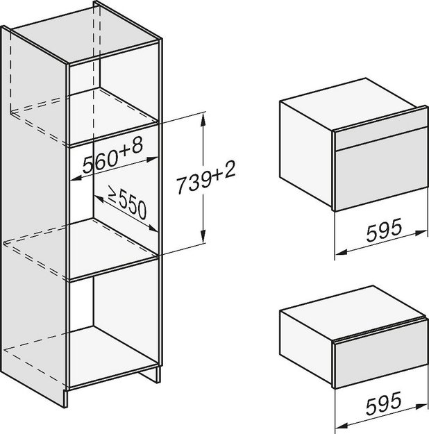 Встраиваемая пароварка Miele DGC 7845 HCX Pro Pearl beige в Тюмени (preview 9)