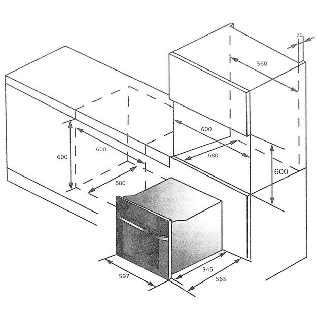 Духовой шкаф Haier HOQ-A2AEN3BX в Тюмени (preview 6)