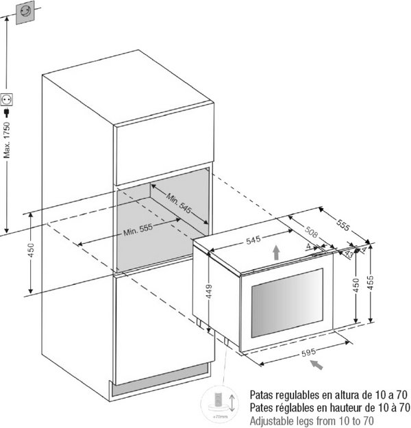 Встраиваемый винный шкаф Pando PVMAV 45-16CRR в Тюмени (preview 5)