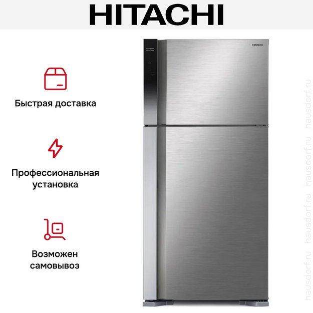Холодильник Hitachi R-V 660 PUC7-1 BSL в Тюмени (preview 5)