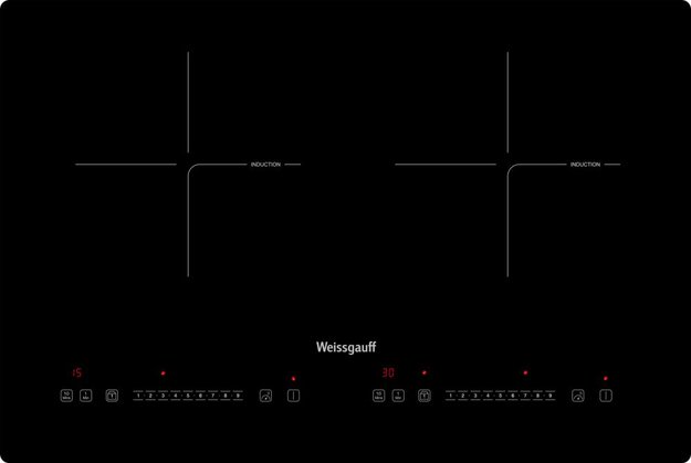 Варочная панель Weissgauff HI 412 H в Тюмени (preview 1)