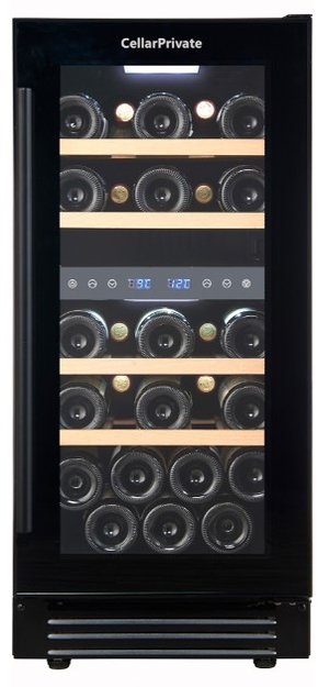 Встраиваемый под столешницу винный шкаф CellarPrivate CP027-2TB в Тюмени (preview 2)