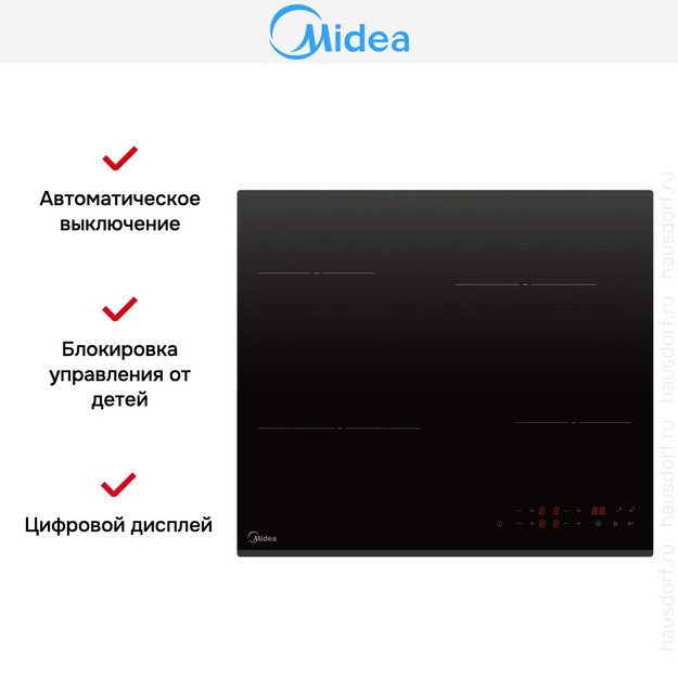 Варочная панель Midea MCH64303F в Тюмени (preview 9)