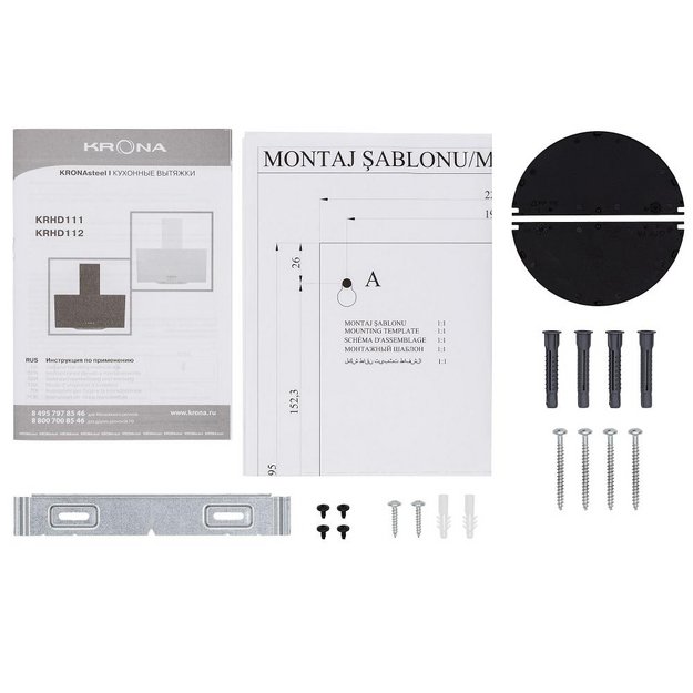 Вытяжка KRONA POLLY 600 BLACK PB V2 в Тюмени (preview 11)