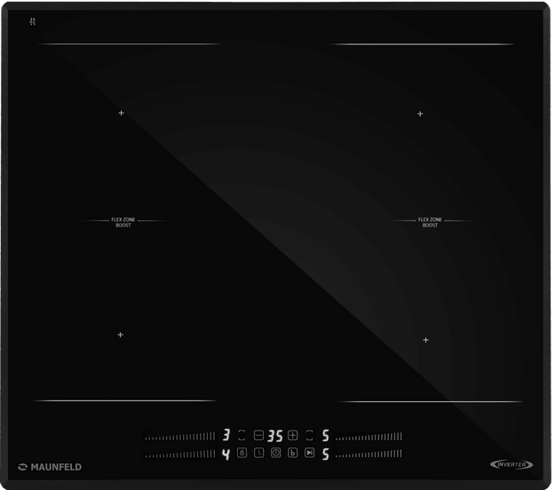 Индукционная варочная панель Maunfeld AVI6044SSFBK в Тюмени (preview 1)