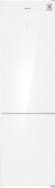 Отдельностоящий холодильник с инвертором Weissgauff WRK 2000 Full NoFrost Inverter White Glass в Тюмени (preview 1)