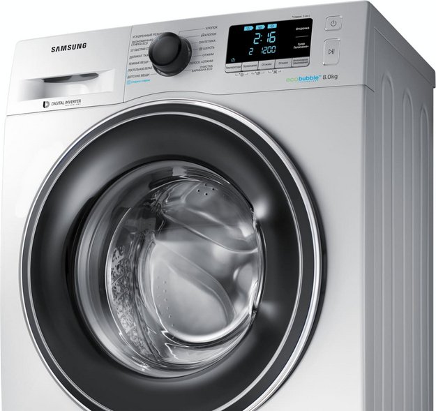 Стиральная машина Samsung WW80K62E07S в Тюмени (preview 7)