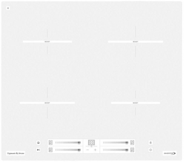 Стеклокерамическая варочная панель Zigmund & Shtain CI 23.6 W в Тюмени (preview 1)