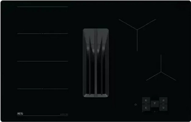 Варочная панель со встроенной вытяжкой AEG TU84CF43CB в Тюмени (preview 1)