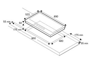 Варочная панель Bertazzoni P905CMODNE фото 4 в Тюмени