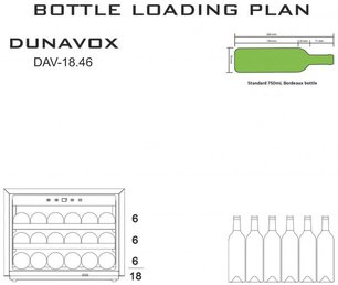 Винный шкаф Dunavox DAV-18.46SS.TO фото 4 в Тюмени