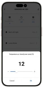 Встраиваемый винный шкаф Dunavox DVN-70.185DB.TO фото 2 в Тюмени