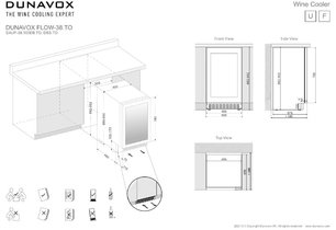 Винный шкаф Dunavox DAUF-38.100DSS фото 2 в Тюмени